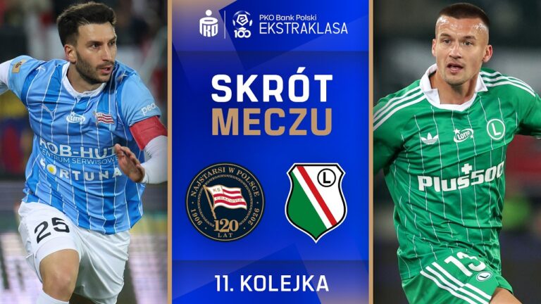 SKRÓT MECZU: Cracovia 1:1 Legia Warszawa