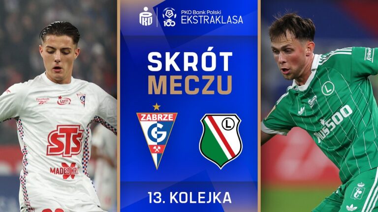 Górnik Zabrze 0:0 Legia Warszawa [SKRÓT]