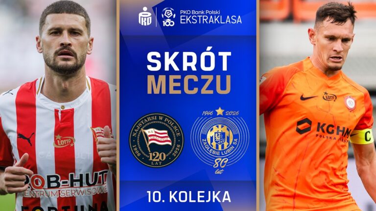 SKRÓT MECZU: Cracovia 2:1 Zagłębie