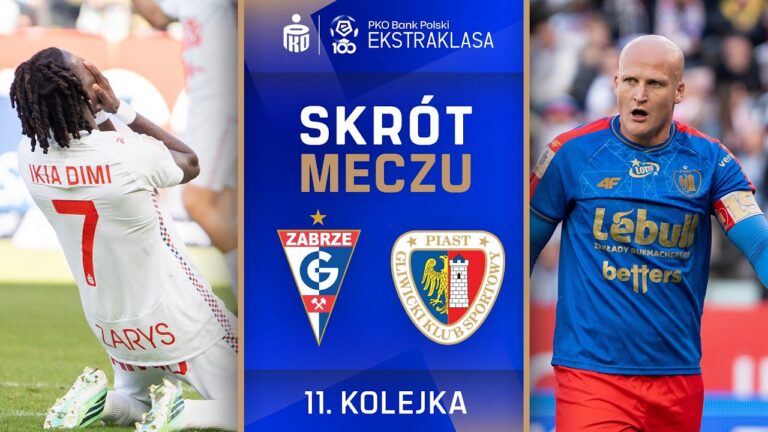 SKRÓT MECZU: Górnik Zabrze 1:1 Piast Gliwice