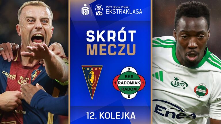 SKRÓT MECZU: Pogoń Szczecin 4:3 Radomiak