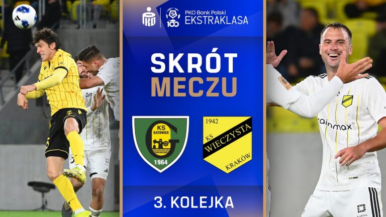 SKRÓT MECZU: GKS Katowice 2:1 Wieczysta Kraków