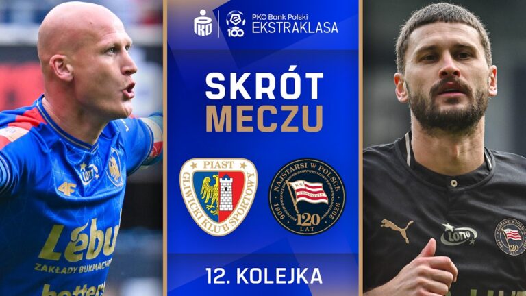 SKRÓT MECZU: Piast Gliwice 3:1 Cracovia